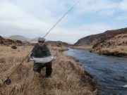 The Schoales brothers conquer Gweebarra Patrick Schoales with a lovely 10 pounder on the fly from the Gweebarra