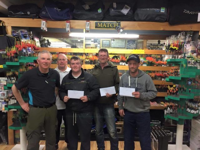 L-R John Potters, Wayne Fuller, James O'Doherty, Tony Kersley, Ryan Kersley