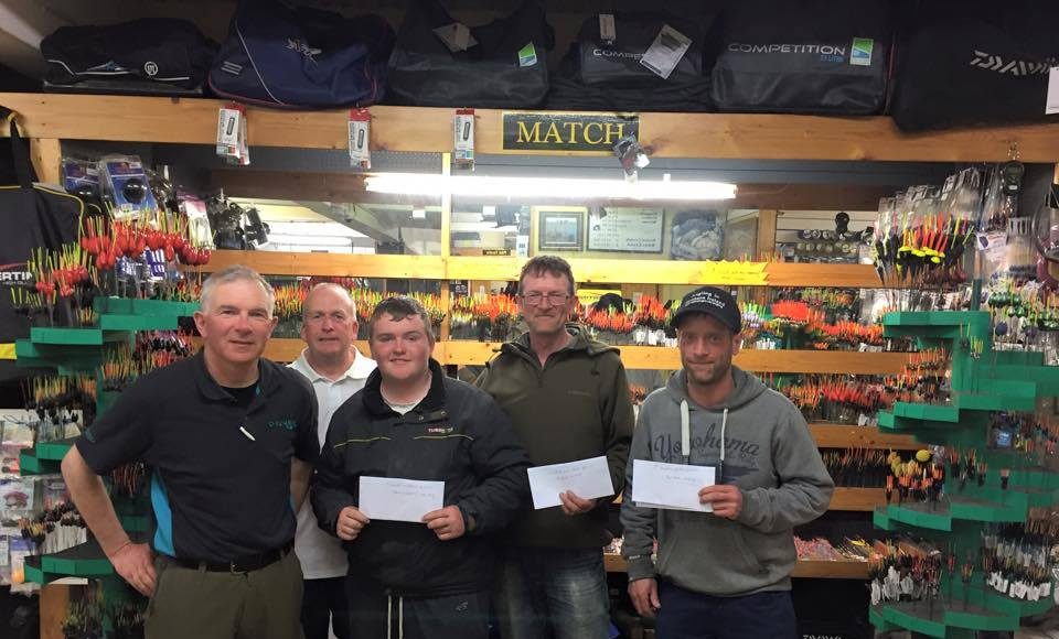 L-R John Potters, Wayne Fuller, James O'Doherty, Tony Kersley, Ryan Kersley
