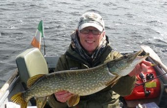 A 98cm Pike is the best of 66 Fish Caught by Fishmaniak Club Members at Derravaragh Event