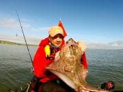 Rays of sunshine for Kayak anglers in Kerry ray