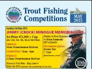 Open Trout Fishing Competitions on Lough Derg – May poster