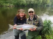 A few salmon from The Munster Blackwater in recent days 11lb salmon