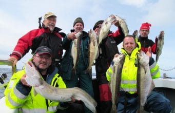 German anglers do well on the Kerry charter boat Sioux Happy anglers