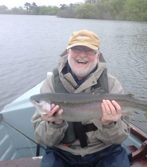 William Walsh with 66cm Knockaderry trout