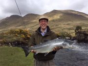 Huge May salmon to 20lb 11oz at Delphi