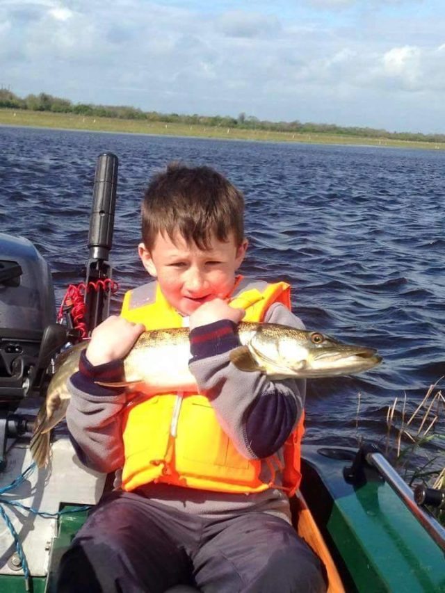 8 year old Dillion is a super little fisherman !