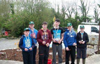 Youth angling club enjoy fishing on the Grand Canal Irish Youth Angling Club