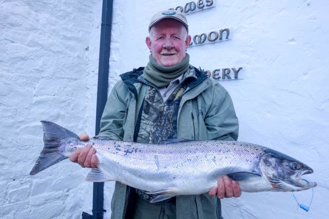 Sean McNiece 15.5lb salmon