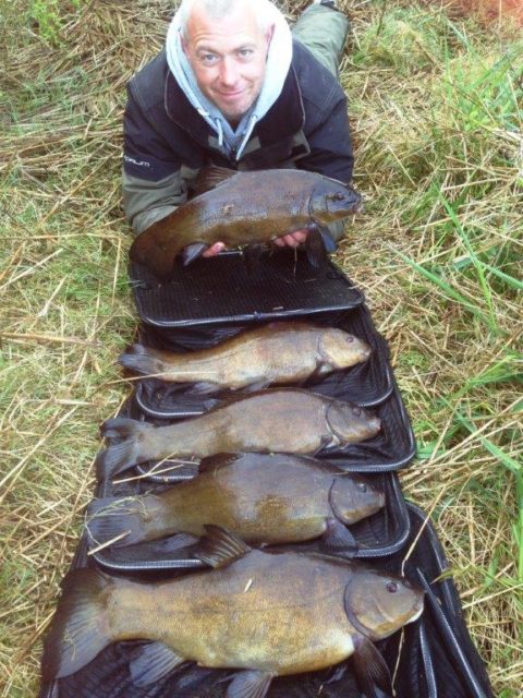 Damien with some good Tench from day three