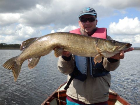 Etianne with one of his nice Pike