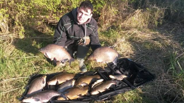 Killian on day three with some nice Tench and Bream