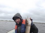 Nicolas Orzech with his first Irish Pike