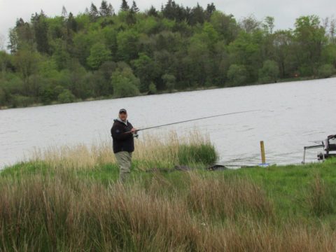 Fishing at White Island Yesterday