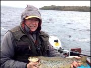 Stan McCart, Ballymoney with one of his many catches