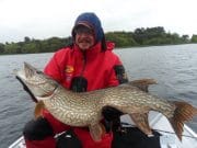 Monster pike action last week on Derg Pike