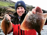 Shore anglers are reporting good fishing around Donegal Bay Spotted ray and flatfish
