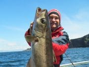 Blue skies, calm seas and great fishing off Valentia Island