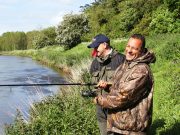 Italian Anglers Enjoy A Day on the Boyne