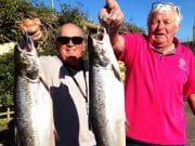 Good catches on the Munster Blackwater over the weekend June 20 Louis Cadiou & Jacques Moreau (France) - 9.6 & 10.2 lb.