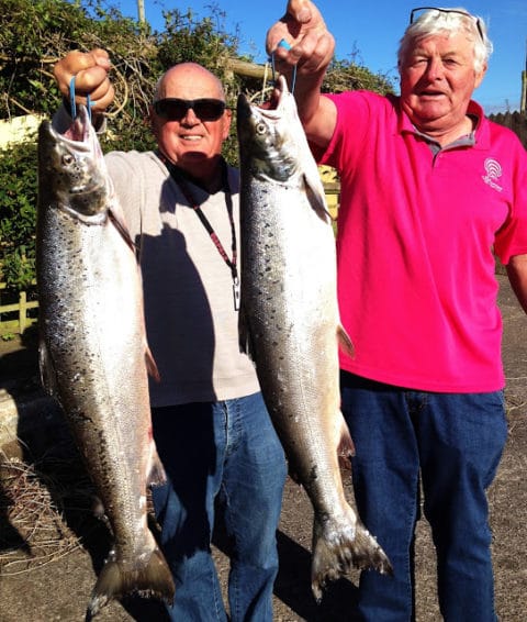 June 20  Louis Cadiou & Jacques Moreau (France) - 9.6 & 10.2 lb.