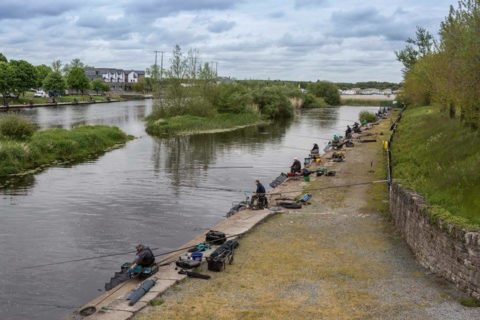 International Anglers on the bank at Lanesborough