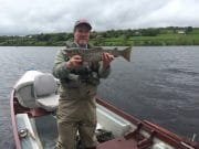 Junior Open Fly Fishing Competition on Lough Fern, this Saturday, June 6th Mark Henry with a fantastic 59 cm Brown Trout from Lough Fern