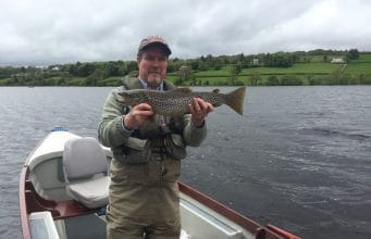 Mark Henry with a fantastic 59 cm Brown Trout from Lough Fern