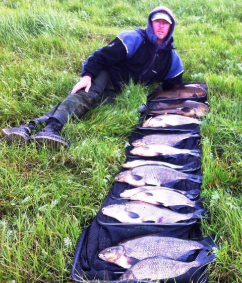 Nigel with some nice Bream and Tench