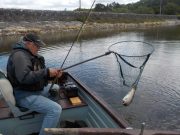 59cm Knockaderry rainbows to test the angler's abilities in Waterford Jack O’Mahony with 59cm rainbow