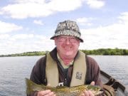 Late evenings and trolling best for Owel trout Gerry Peppard on Owel