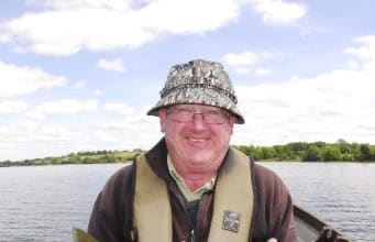 Late evenings and trolling best for Owel trout Gerry Peppard on Owel