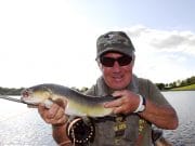 Sport on the fly at Mount Dalton Fishery Mick Flanagan and Mount Dalton trout