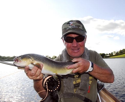 Mick Flanagan and Mount Dalton trout