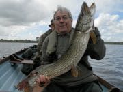 Trolling over deep water best for Mayo pike last week 100cm pike