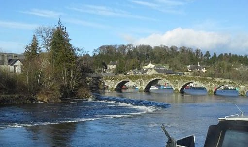 Some lovely coarse fishing on the Barrow The picturesque village of Graiguenamanagh, Co. Kilkenny