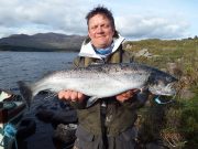 Fine sea trout to 9lb on fly at Lough currane Sea Trout 9 lbs