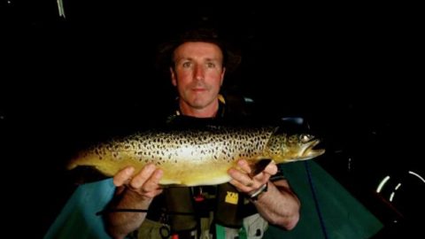 When the darkness is light enough - Joe Casey, Athlone with his 7lb plus trout