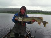 Pike to 93cm at Lough Allua as fish move a bit deeper pike