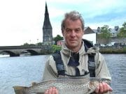 Over 600 salmon on the Moy last week Cracking 5.5 lbs. Ridge Pool sea trout for Offaly angler Paul Maloney