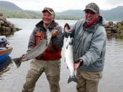 A dozen grilse and sea trout to 7lb 8oz from Currane last week Lough Currane