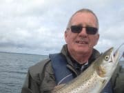 Sea trout to 4lb in Moy Estuary Eric Nicholson, UK, with a fine Moy Estuary sea trout