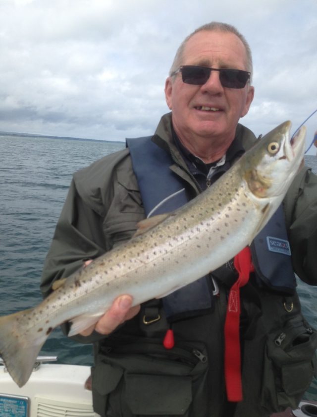 Eric Nicholson, UK, with a fine Moy Estuary sea trout