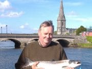 Good numbers of grilse caught on the Moy Thomas Duffy NI. Cathedral Beat 8 lbs on fly.