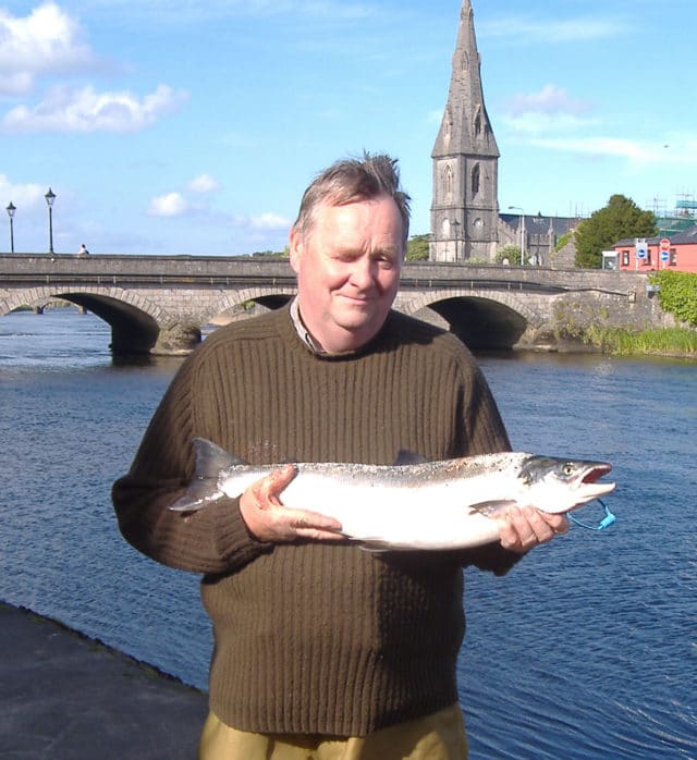 Thomas Duffy NI. Cathedral Beat 8 lbs on fly.