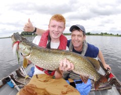 Jamie Donoghue with his Ree cracker on the fly