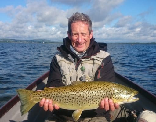 Quiet on Corrib but super fishing available 5lbs 10oz Corrib Trout