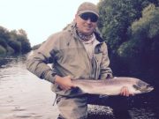 A nice clean fish released by Glen Harmon on Woodstream yesterday