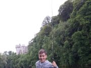 Jack Hughes from the U.K with his 18.5lb salmon