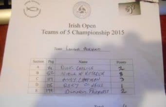 A tight finish at the IADA Lough Muckno event